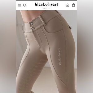 BlackHeart Equestrian Cara Hybrid riding breeches